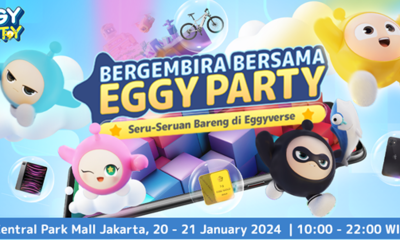 Eggy Party, game casual-racing yang baru saja rilis akhir tahun lalu, akan segera menyapa para penggemarnya di Indonesia. Dengan beragam hiburan, acara ini memberikan pengalaman sensasional penuh kebahagiaan dan kegembiraan