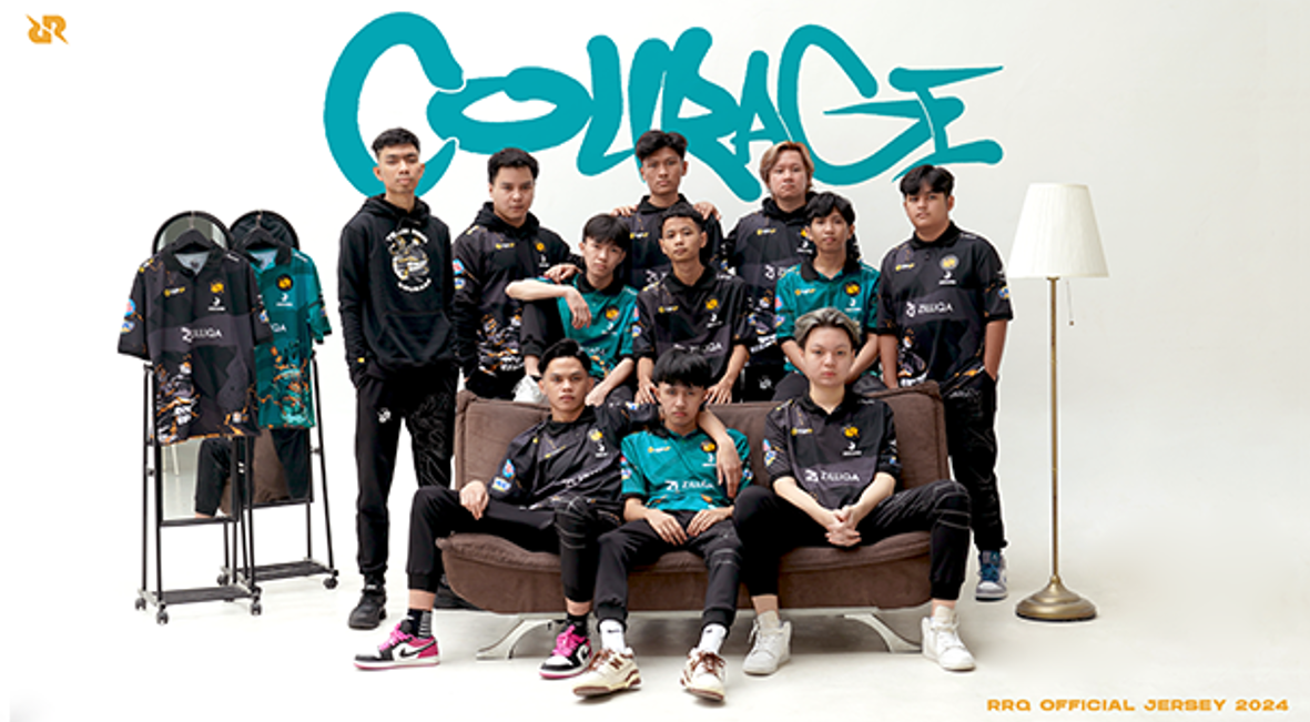 Team RRQ baru saja merilis jersey terbaru mereka dengan tema street art yang diberi nama Courage. Jersey terbaru team RRQ ini dibanderol dengan harga satuan Rp. 499,000