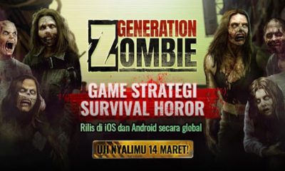 Game Horor Strategi Survival "Generation Zombie" Telah Resmi Dirilis
