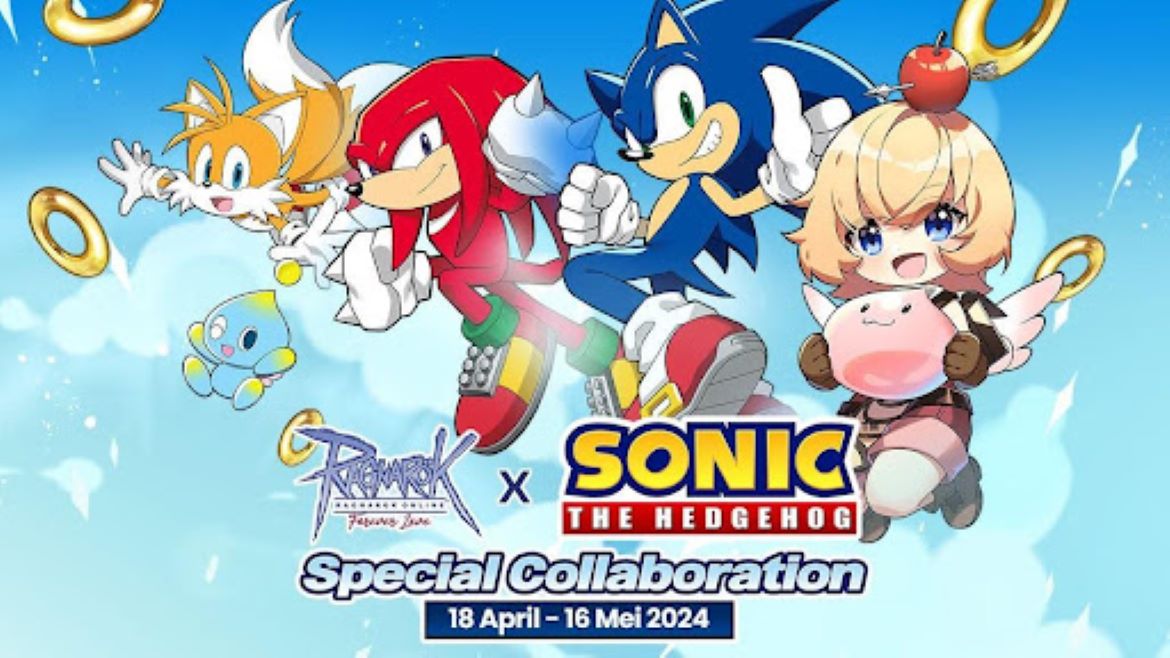 Gravity Hadirkan Kolaborasi Spesial Ragnarok Online x Sonic The Hedgehog