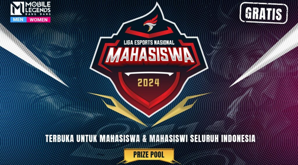 Kompetisi Liga Esports Nasional Mahasiswa 2024 yang menjadi kompetisi tingkat mahasiswa dan mahasiswi terbesar di Indonesia akan digelar dalam waktu dekat