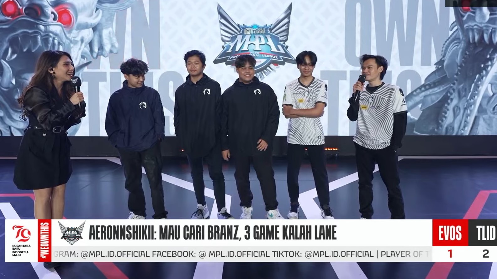 Hasil MPL ID S14: Team Liquid ID Pecah Telor, EVOS Glory Terpuruk di Posisi  Buncit - Mobile Nation