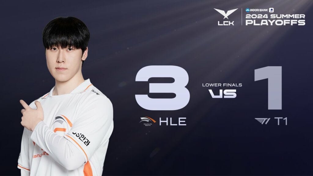 Hanwha Life Esports Kalahkan T1 Rebut Tiket Grand Final LCK Pertama